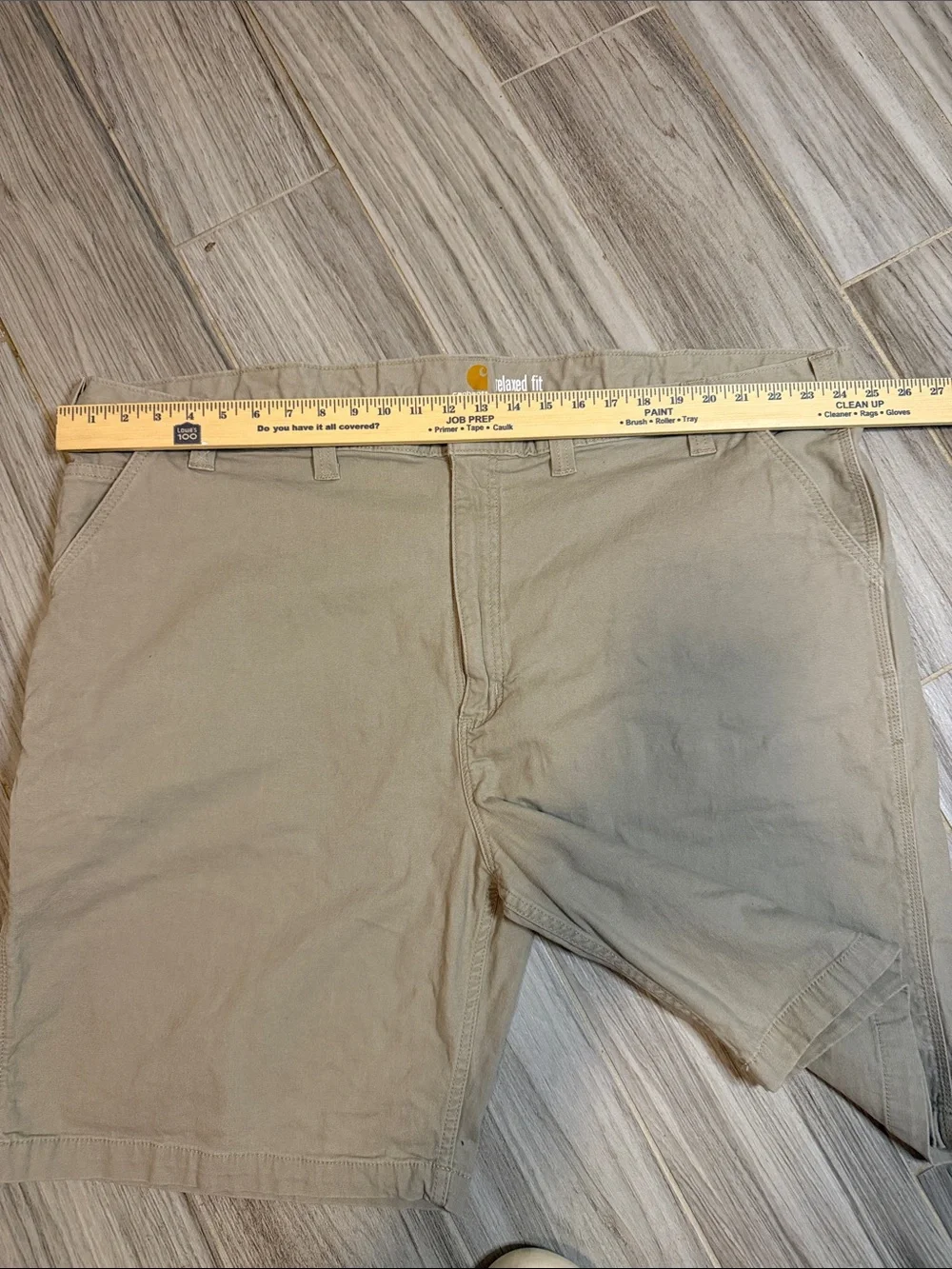 Carhartt Men’s Flat-Front Shorts - Khaki